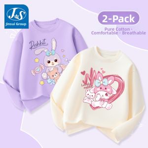 JS | Girl Cotton Long Sleeve T-shirt Autumn