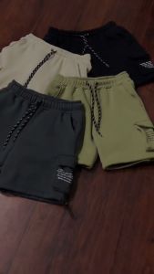 Celana Pendek Cargo Terbaru Distro Warna Navy Sablon Metal Celana Cargo Pria Keren Bahan Lembut Tebal Terlaris Terpopuler