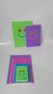 Buku Catatan B5 Motif Smile Buku Agenda A5 Spiral Ring A6 Notebook A7 Buku Diary