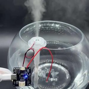 DC 5V Single Spray Ultrasonic Atomizer Module Anti Dry Burning Anhydrous Detection Humidification Module Type C