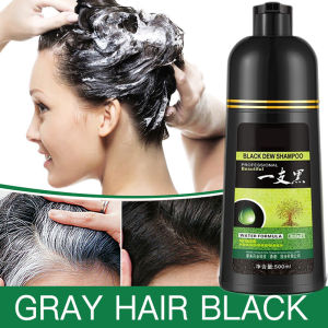 500ML Blackening Shampoo for White Hair: A Natural & Safe Solution
