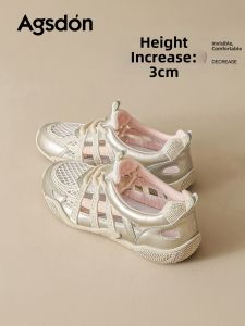 Agsdon | Breathable Womens Casual Training Shoes Thick Sole