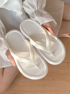 รองเท้าแตะส้นแบนแบบสวมสบายสำหรับผู้หญิงในช่วงฤดูร้อน รองเท้าแตะชายหาดแบบลำลอง สไตล์ญี่ปุ่น รองเท้าแตะแบบสวมสบายสำหรับกลางแจ้ง