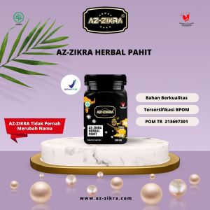 Madu Hitam Pahit AzZikra HERBAL Kemasan Baru 500gr