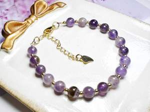 Gelang Tangan Kristal / Natural Crystal Auralite 23 Bracelets 天然水晶极光23手链