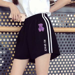 Sports Shorts Womens Running High Waist All-Matching Korean Casual Fashion A- line Hot Pants Loose Ins Trendy Outwear Summer