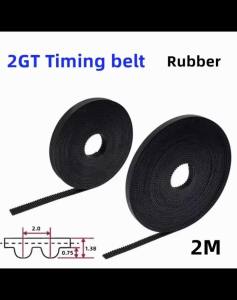 1m/2m/5m/10m/lot GT2-6/10mm Open Timing Belts Width 6mm/10mm 2GT Belt Rubber Aramid Fiber Cut To Length for 3D Printer Wholesale
