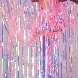 Colorful Outdoor Birthday Decorative Tassel Ribbon Long Corridor Farm Amusement Park Decoration Festive Streamer Photography Props