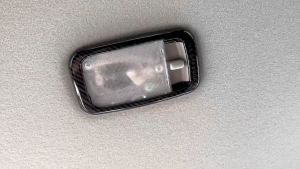 Perodua Viva Room Lamp Frame Trim Carbon Fiber Black Interior Accessories