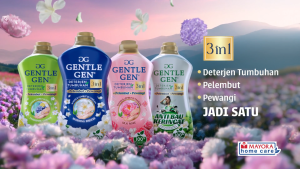 Paket 4 Gentle Gen Morning Breeze Botol 3in1 Pelembut + Pewangi