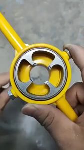 Alat Pembuat Drat Pipa 6 Set -  Casing Thread Die Kit PVC/NPT Pembuat Drat 1/2 "3/4" 1"