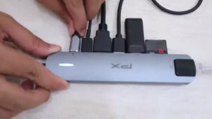 PX UCH08 USB Hub Type C 3.1 to USB Converter Macbook Laptop 8 in 1