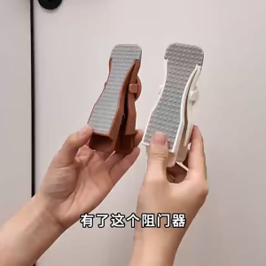 Door Stopper Rubber Door Wedge Stopper Shaped Floor Buffer Door Stop Keep Door Open Getah Stopper Pintu Bilik