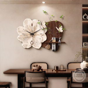 RUIBAHAO | Vintage Retro Decorative Wall Clock Picture 3D Luxury Feel