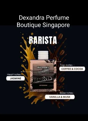 Coffee Barista air freshener hanging type by Dexandra