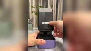 BT Speaker With Phone Stand 5 In 1 Mobile Phone Holder 360degrees Rotating Phone Stand Power Bank Accessories