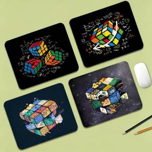 Rubiks Cube Cartoon Pattern Animation Keyboard Mat Table Mat Students Gabinete PC Gamer Desktop Mouse pad for PC Computer Table