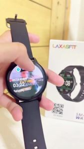 laxasfit | LAXASFIT New Smart Watch Mens Full Touch Screen Sports & Fitness Watch Bluetooth Talk Ladies Smart Watch for Android iOS