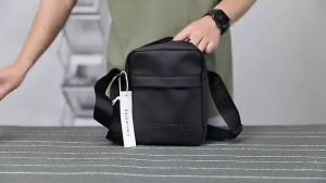 FEAR OF GOD FOG Essentials diagonal bag mobile phone bag PU leather waist bag chest bag student