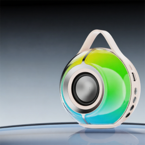 Loa Bluetooth Di Động Mini LED Sáng Màu Volumen Lớn Cho Điện Thoại Di Động Và Bàn Làm Việc Thiết Bị Âm Thanh Không Dây
