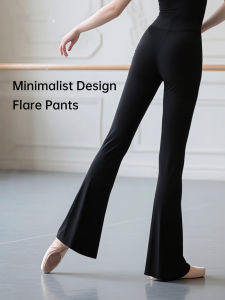 Dance Pants for Women Ballet Flare Pants Stretch Bootcut Yoga Pants Adult Training Performance Dance Tights
