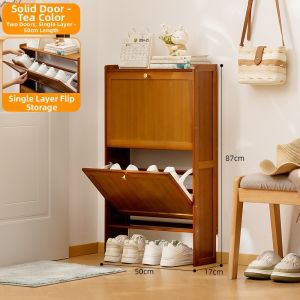 Ultra-thin Economic Simple Shoe Storage Cabinet 17cm