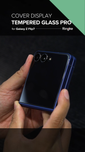 RINGKE® COVER DISPLAY GLASS PRO Samsung Galaxy Z Flip 7 (2-Pack) Crystal Clear Anti-Scratch Outer Display Tempered Glass