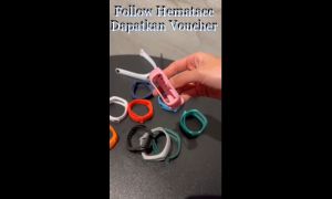 Strap Oppo Band Silikon Polos Premium Tebal Tali One Plus Band Hematacc