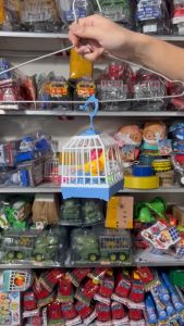 Đồ Chơi Lồng Chim Phát Âm Thanh Như Chim Thật- Vỗ cánh gật đầu- Phát sáng An Kids