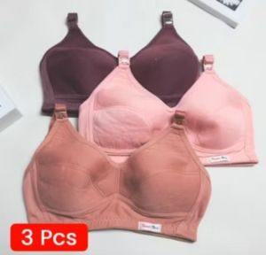 Grosir !! 3 pcs bra wanita dewasa BH wanita isi 3 pcs murah bra tanpa kawat tanpa busa