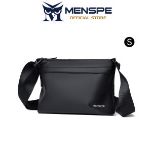 MENSPE Men Bags Fashion Shoulder Bag Cross Body Bag Leisure Messenger Bag Business Style Soft Leather Waterproof Lightweight Large Capacity Sling Bag Casual Bag Men Sport Street Travel Outdoor