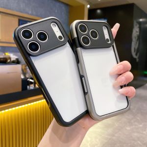 Casing iPhone 17 Pro Max Bumper Case No Back Built-in Camera Cover & Compatible with MagSafe Slim Lightweight TPU+PC Bumper Frame Cover Backless Shockproof Excellent Heat Dissipation