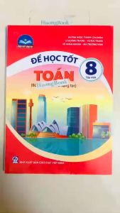 Sách - Combo Để học tốt Toán 8 - Tập 1 + 2 (Chân trời sáng tạo)