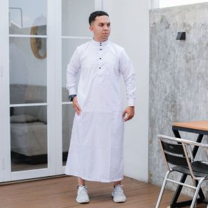 JUBAH manset EKSKLUSIF MERK TAWAKAL ID HAROMAIN AL FAAN AL MARKAZ