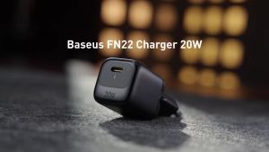 Baseus USB Loại C 20W Di Động USB C Hỗ Trợ Sạc Loại C PD Sạc Nhanh Cho iPhone 14 13 12 Pro Max 11 Mini 8 Plus