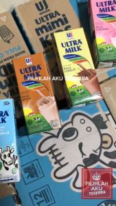 Susu Ultra Stroberi (Strawberry) - 250 ml (1 PAKET ISI 12)