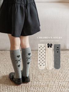 ถุงเท้าเด็กผู้หญิงสไตล์เกาหลีฤดูใบไม้ผลิและฤดูใบไม้ร่วง ถุงเท้าข้อสั้นผ้าฝ้ายแท้สำหรับเด็ก สไตล์เกาหลี ถุงเท้าเด็กผู้หญิง