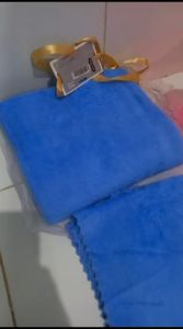 Handuk Mandi Dewasa Set 2in1 Handuk Badan dan Wajah Catton Towel FREE SENDAL