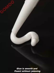 ✨BUY 2 Free gun✨ Multipurpose Silicone Sealant 300ml waterproof glue Powerful Adhesive / Malleable / Waterproof / Mildewproof Glass Roof leak Silicone Sealant Caulking sealant Multipurpose Silicone Sealant white and transparent