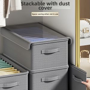 Jiaxun | Dustproof Large Capacity Layered Organizing Cloth Storage Box