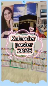 Kalender Poster Dinding 2025
