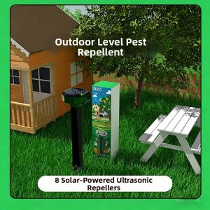 YIPINSHENYI | Solar Ultrasonic Toad Repeller