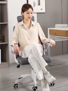 Ghế giám đốc  ghế xoay văn phòng làm việc học tập điều chỉnh chiều cao xoay 360 độ bọc da nỉ nệm cao su có tựa đầu điều chỉnh - King Store