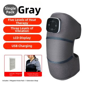 Heating Kneepad Vibrating Massager
