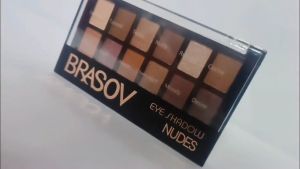 Brasov Eyeshadow Nude 12 Warna BPOM | Eyeshadow Make Up Palette