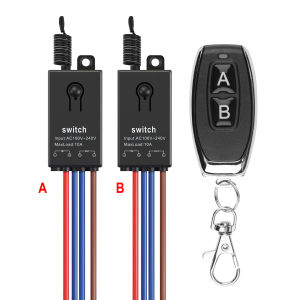 AC110V 220V 10A 1CH Relay Mini Size Remote Control Switch Module Receiver Transmitters ON OFF Remote