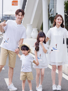Fashion Chinese Style Family Clothing Modified Cheongsam Dress