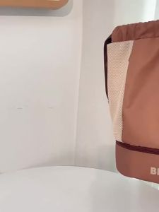 LINE FRIENDS Brown Waterproof Sports Bag Wet Dry Separation Swimming 5L 10L 15L 41L LFB121/LFB122/LFB124