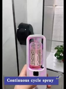 Aromatherapy Machine: Rechargeable Wall Mounted Diffuser with Automatic Sprayer LED Display & Essential Oil Dispenser