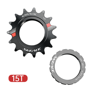 SKEACE FixedGear Bicycle Cogs 14T/15T/16T/17T/18T Bicycle Single Speed Flywheel Spacer Aluminum Alloy Sprocket 8 9 10 11 Speed